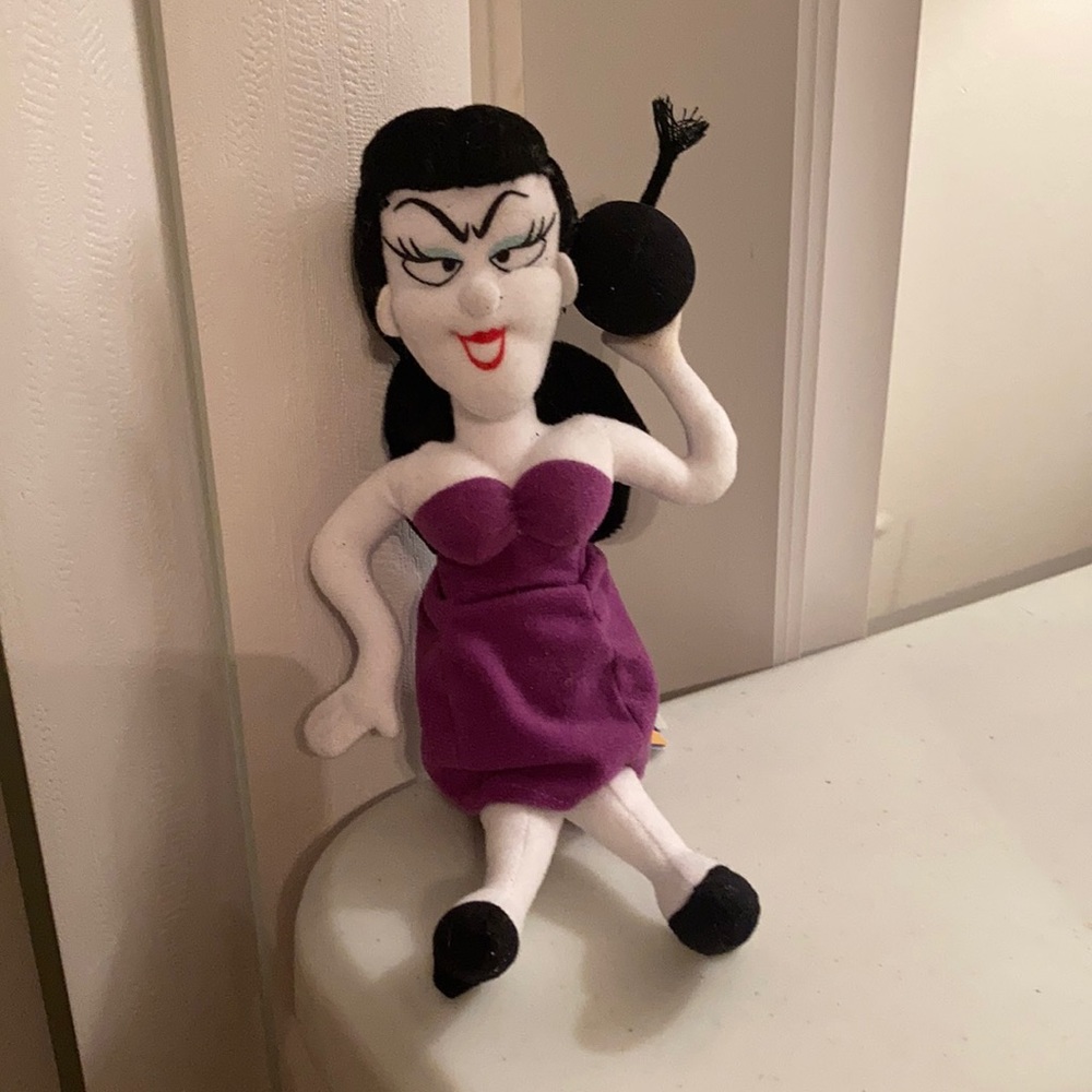 NWT Natasha plush from Rocky & Bullwinkle Show
